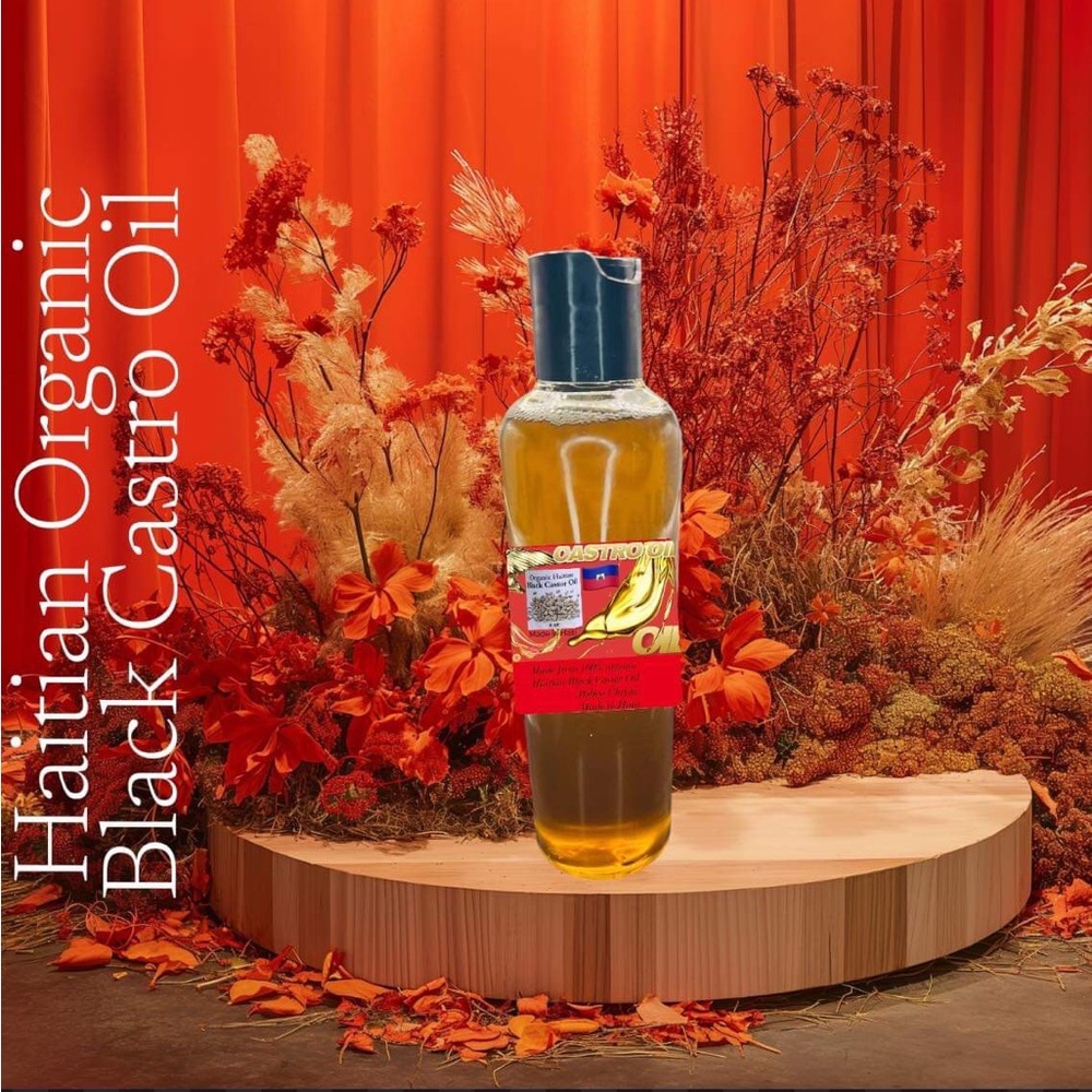 About Organic Haitian Black Castor Oil - 4oz